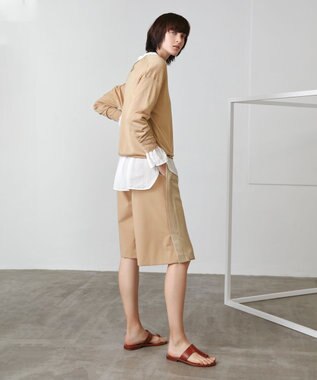BEIGE， LAGORD / Uネックニット Cork