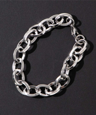 WEGO Mステンレスヘビーチェーンブレスレット