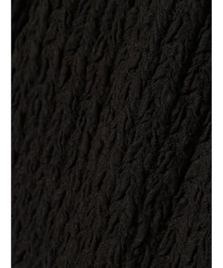 earth music&ecology ぽこぽこドロストカーディガン Black