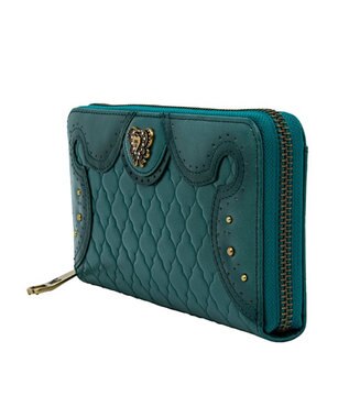 ANNA SUI エレノア ラウンド長財布 ターコイズ