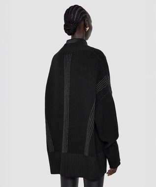 JOSEPH キャッシュ フィッシャーマンリブ　ジャンパー Black