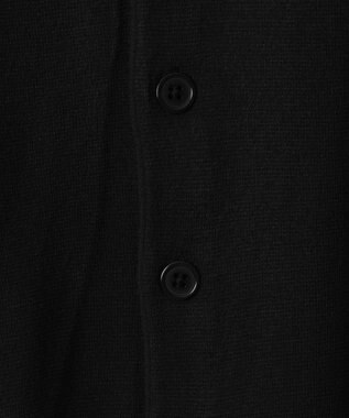 WEGO 【ユニセックス着用ITEM/MLサイズ展開】ドロップショルダーカーディガン ブラック