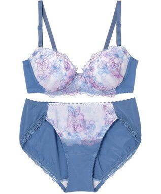 Wing WEB限定　ブラ＆ショーツセット　快適なつけごこち　はきこみ丈あさめ　ウイング／ワコール　CB3712