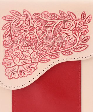 GRACE CONTINENTAL 【Valentine】Flap mini Bag ピンク