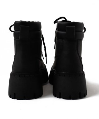 WEGO 厚底トレッキングブーツ ブラック