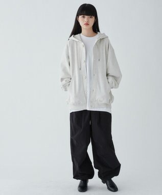 WEGO 【ユニセックス着用ITEM】スウェットボタンカーディガン グレーその他