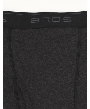 WACOAL MEN インナーボトム メンズ 発熱インナー【エクス（R）】 吸湿発熱繊維 保温性 消臭性（汗臭・加齢臭） ストレッチ素材 ズボン下 足首丈 前開き GS6221 /ブロス ブラック