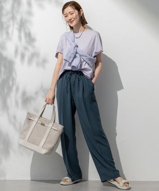 23区 メタルバートップ ネックレス シルバー系