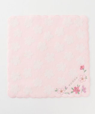 TOCCA SAKURA MOTIF TOWELCHIEF タオルハンカチ ピンク系