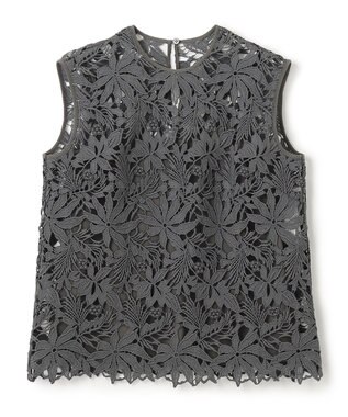 BEIGE， NARCISSUS / レースブラウス Slate