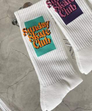 WEGO ロゴデザインソックス（R） 柄5