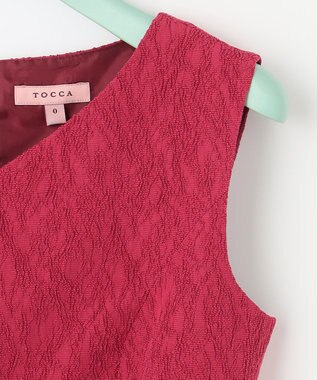 TOCCA 【洗える！】PONPON MUM ドレス レッド系