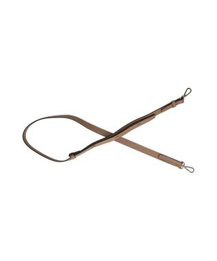 INTER-CHAUSSURES 【LORISTELLA】レザーコンビワイドフラップバッグ グレーコンビ