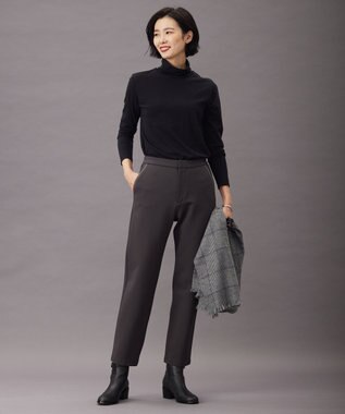 J.PRESS LADIES L 【洗える】ジャージー パンツ グレー系