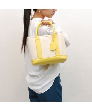 UNBILLION cachecache ショルダー付きパーテーションキャンバストート