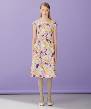 TOCCA 【洗える！】MIRAGE ドレス ライラック系5