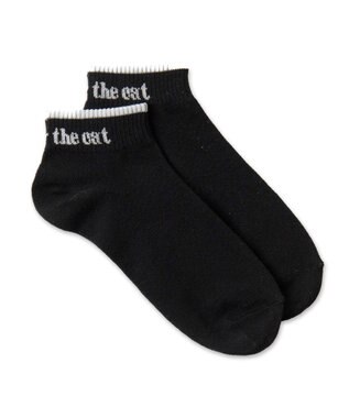 WEGO ラインロゴショートソックス ブラック