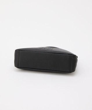 russet エンボスモノグラムショルダーバッグ(CE-1806) Black