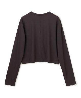 UNFILO ラッシュガード スナップカーディガン チャコールブラウン