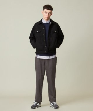 J.PRESS YORK STREET 【UNISEX】コーデュロイ Gジャン ブラック系