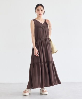 earth music&ecology EVAトングサンダル Beige