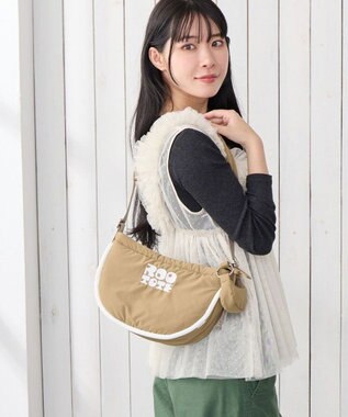 ROOTOTE 3641【ふわふわ軽量】SN.デリ.パファーハーフムーン-A 03：ベージュ