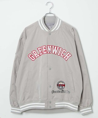 WEGO ワッペンスタジャン ライトグレー