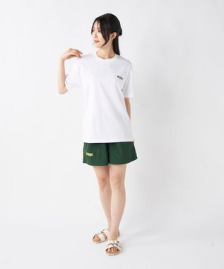OP／FILA 【Kappa】ランニンググラフィック Tシャツ ホワイト