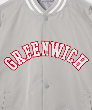 WEGO ワッペンスタジャン ライトグレー