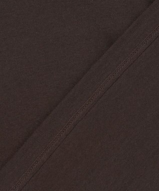 J.PRESS LADIES 【WEB限定】シアーストレッチフライス メローネック シアー カットソー 【WEB限定】ダークブラウン系