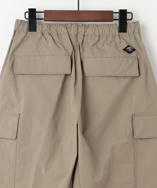 JOSEPH ABBOUD MOUNTAIN 【CREA掲載・レディースシルエット・ECO撥水/抗菌性/軽量】タスランワッシャー クライミングカーゴ パンツ ベージュ系