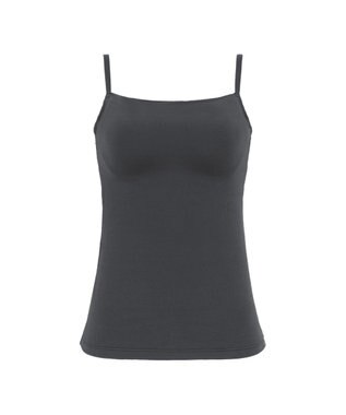 BRADELIS New York 【BRADELIS Me / ノンワイヤー】デイリーコンフォートブラトップ 補正下着 カップ付き ブラトップ チャコールグレイ