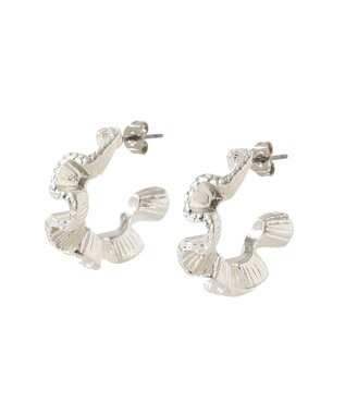 Green Parks ラッフルフープピアス