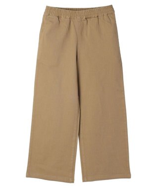 CRAFT STANDARD BOUTIQUE 裏起毛ツイルワイドパンツ Beige