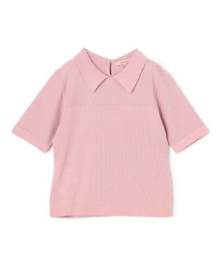 TOCCA HONEYCOMB MESH KNIT ニットトップス ピンク系