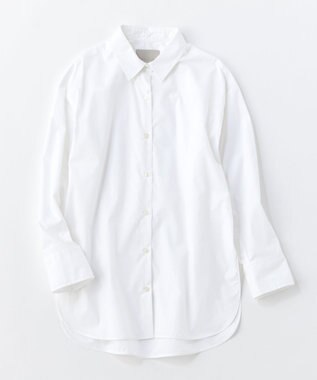 UNFILO 【抗菌防臭】イージーケア オーバー シャツ ホワイト