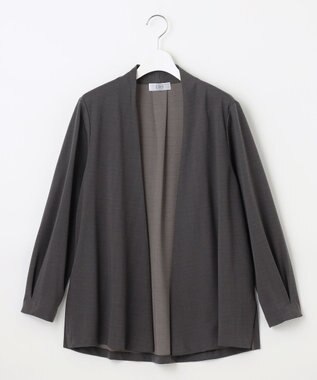 J.PRESS LADIES L セルロースリバー カーディガン グレー系