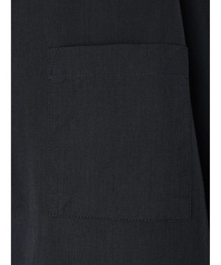 CRAFT STANDARD BOUTIQUE Ｔ／Ｒバンドカラーシャツ Charcoal Gray