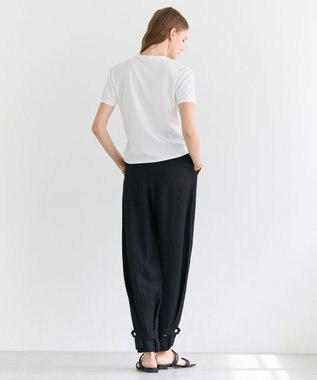 BEIGE， CERUSSITE / フォルムタック ドレープTシャツ White