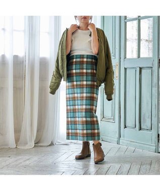 ing <ing>【WEB限定】ベルトデザインショートブーツ ブラウン