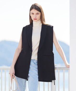 BEIGE， MELLE / ハイネックトップス Ecru