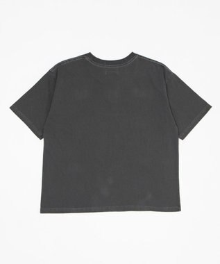 WEGO 【ユニセックス着用ITEM/MLサイズ展開】クロップドグラフィックT（SS） ブラックその他