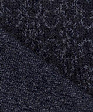 JOSEPH HOMME オーナメントジャガード　ニット ネイビー系5