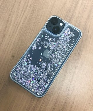 WEGO キラキラiphoneケース（ブラック） 柄4
