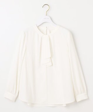 ANY SIS 【洗える】ボウタイ ブラウス オフ