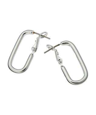 Green Parks ・ＨＡＬＦ　ＴＩＭＥ　ラフデザインクリア２ＷＡＹピアス A