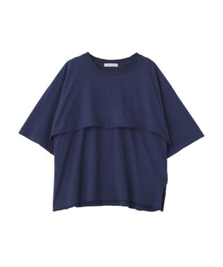 AMERICAN HOLIC レイヤード風加工Ｔシャツ Off White