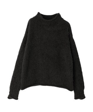 CRAFT STANDARD BOUTIQUE バスケットモールスタンドネックプルオーバー Charcoal Gray