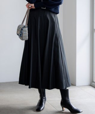 23区 【先行予約】マットライトタフタ フレアスカート