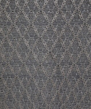 earth music&ecology ラメジャガードニットベスト Gray